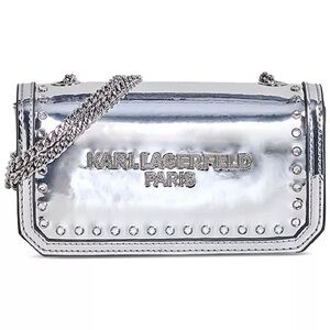 Karl LAGERFELD Paris              Kosette Mini Rhinestone Embellished Crossbody
